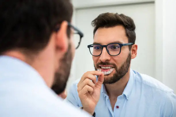 Invisalign treatment for adults.