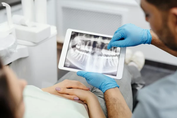 Regualr visit for a dental checkup.