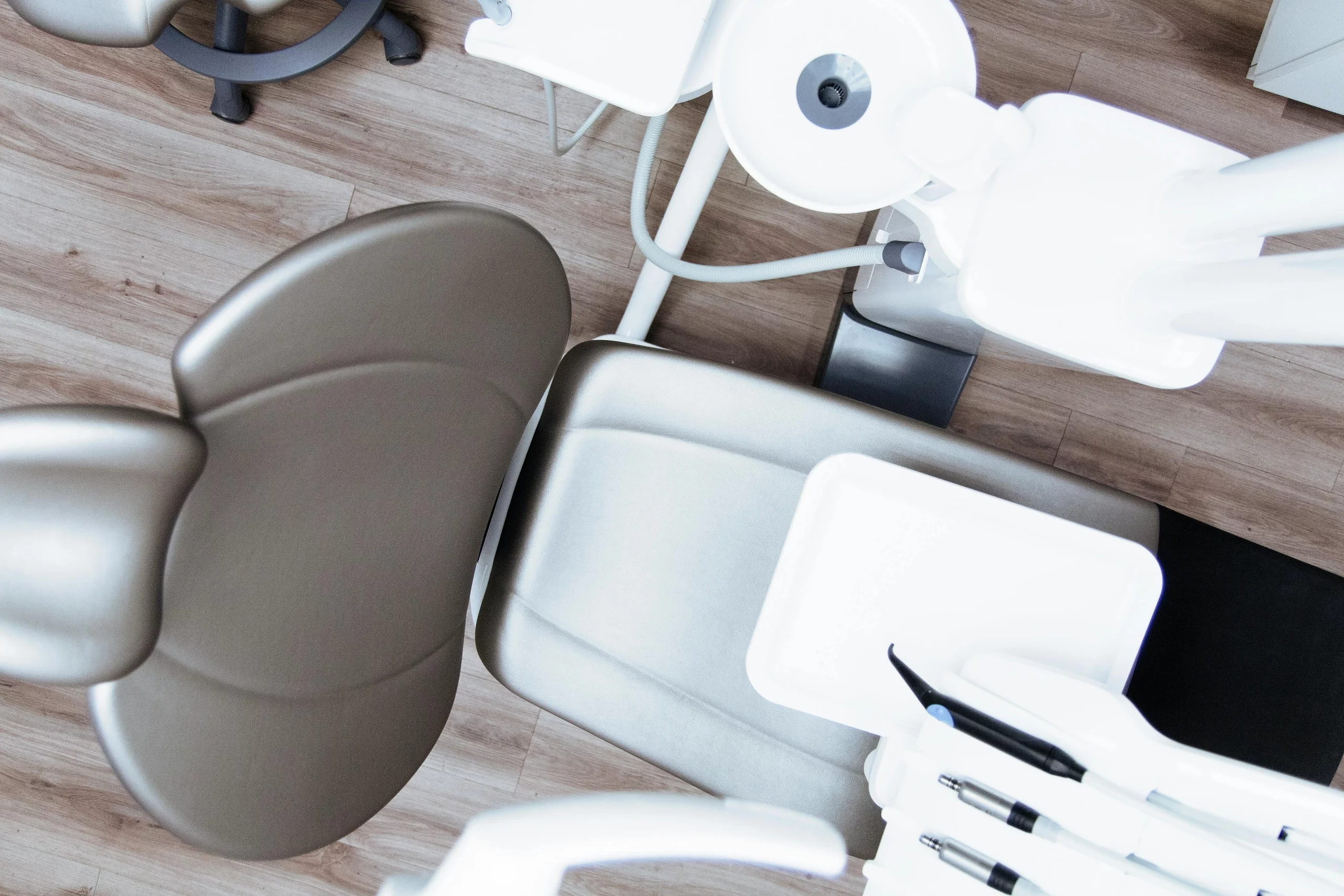 In-office teeth whitening.