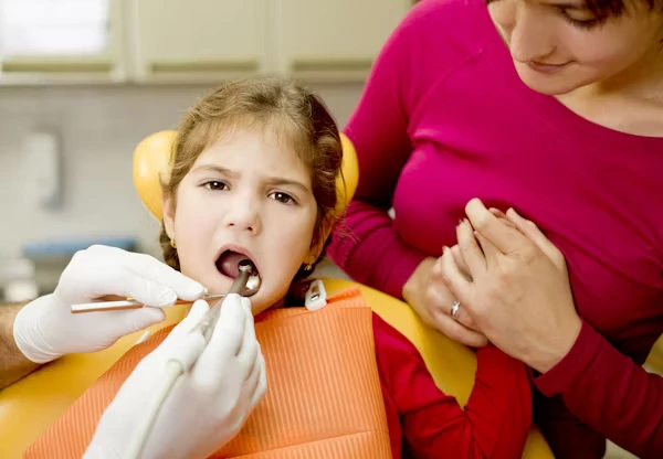Emergency exam for children.